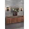 Z-Lite Easton Wall Sconce, 3-Light, 8 In.W x 5 In.L x 16 In.H, Matte Black/Matte Black 3038-3S-MB - alternate 3